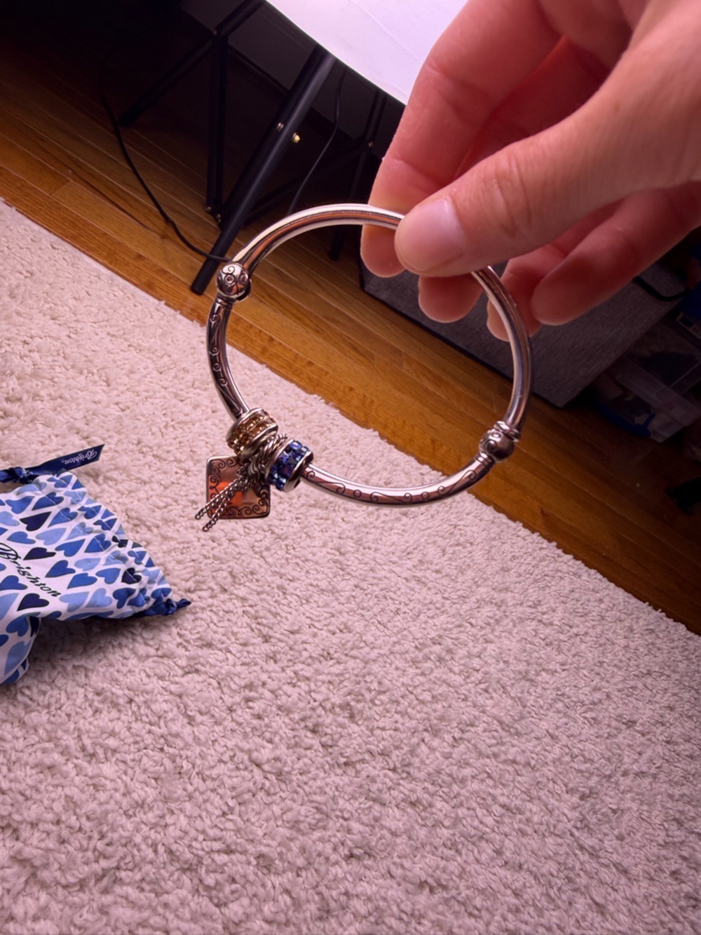 Silver Brighton Graduation Charm Bracelet - Picture 4 of 6